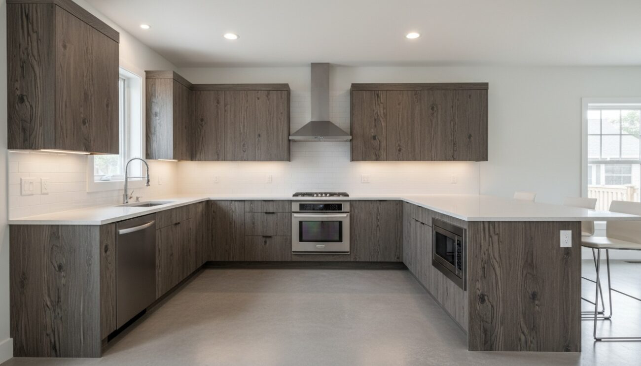 Hickory Nevada Panel Kitchen Cabinets