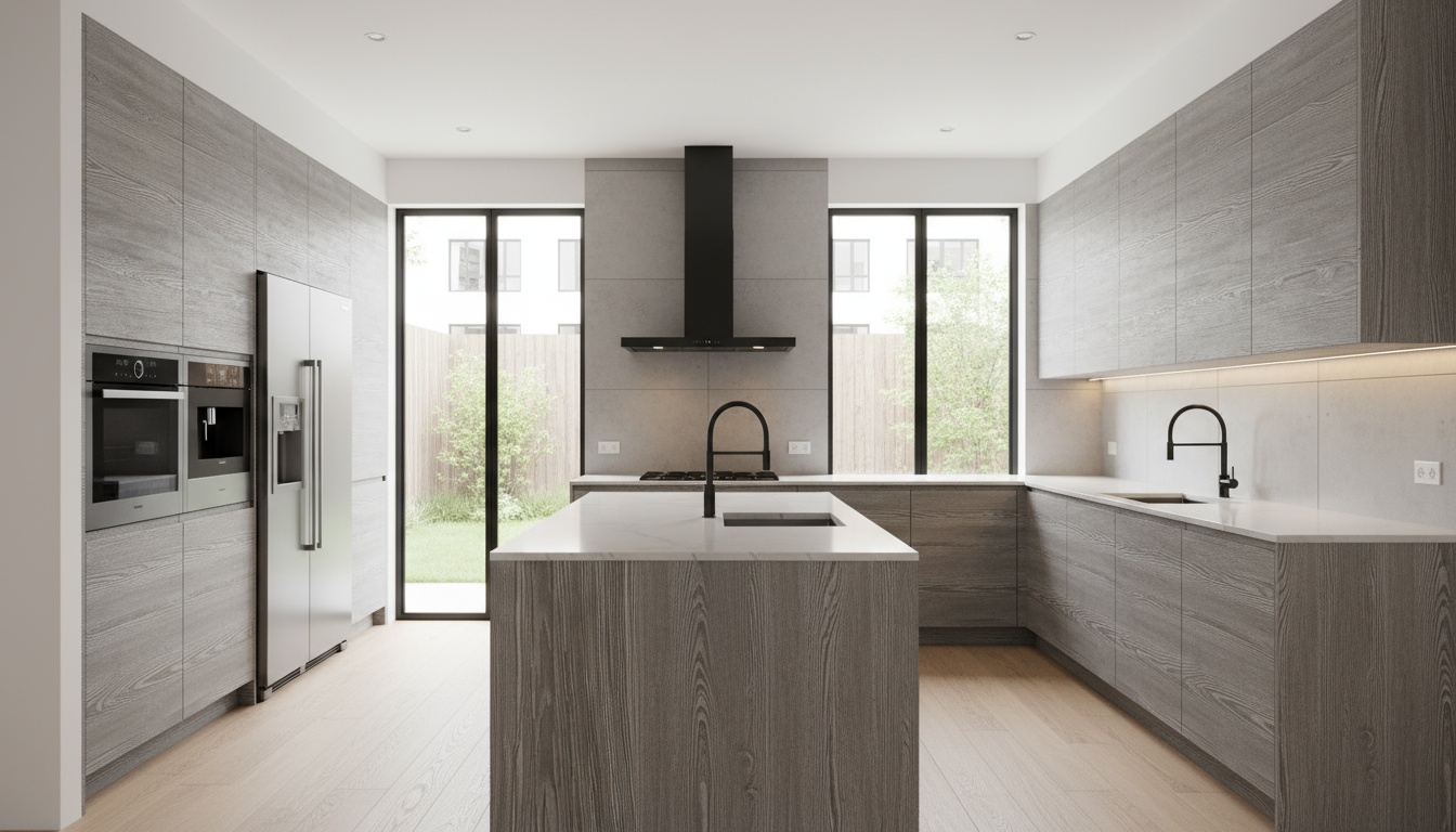 Hickory Oregon Panel Kitchen Cabinets